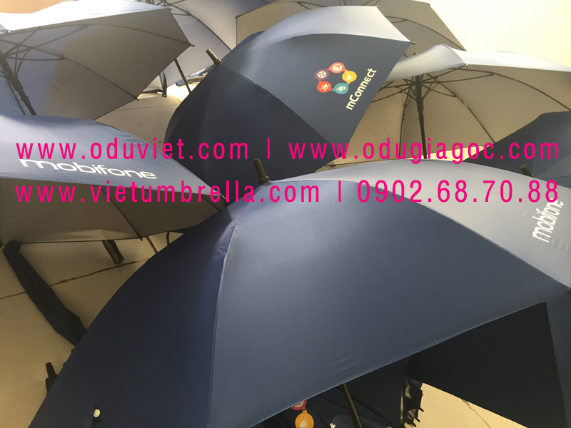 xưởng sản xuất ô dù cầm tay in logo quảng cáo